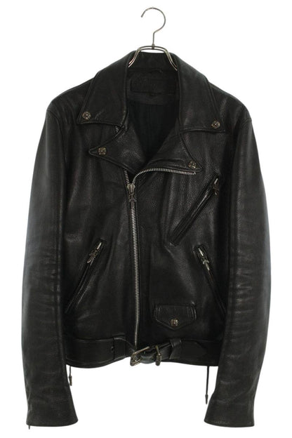 Chrome Hearts JJ DEAN Dagger Zip Riders Leather Jkt Size M