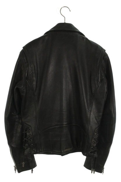 Chrome Hearts JJ DEAN Dagger Zip Riders Leather Jkt Size M
