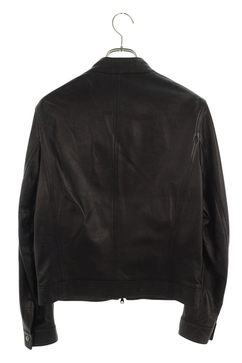EMMETI Nappa Lambskin Single Rider Leather Jacket Size S