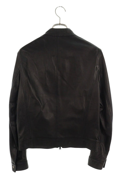 EMMETI Nappa Lambskin Single Rider Leather Jacket Size S