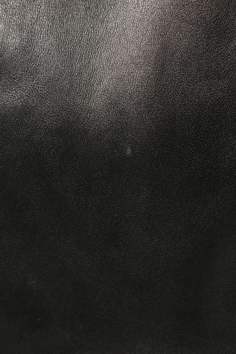 SAINT LAURENT PARIS Black L01 Lambskin Biker Jacket Size XS