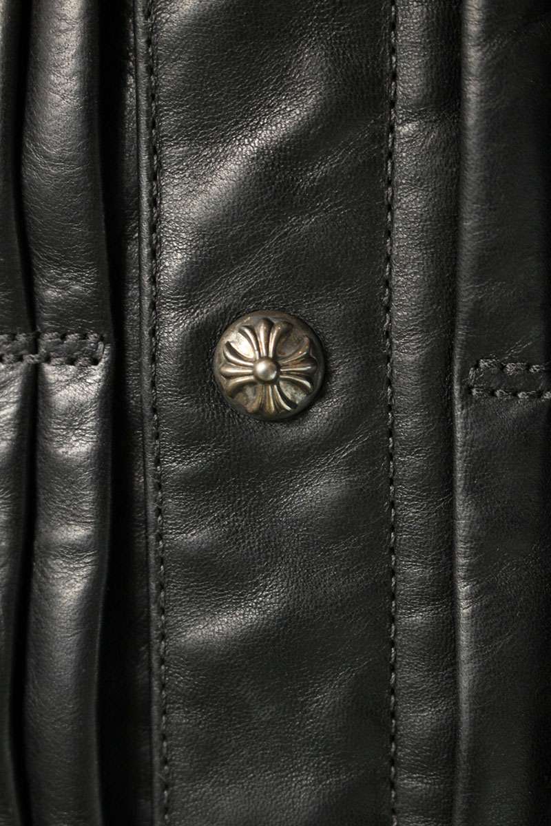 Chrome Hearts WHIPLASH Horsehide Leather Jacket Multi Size L