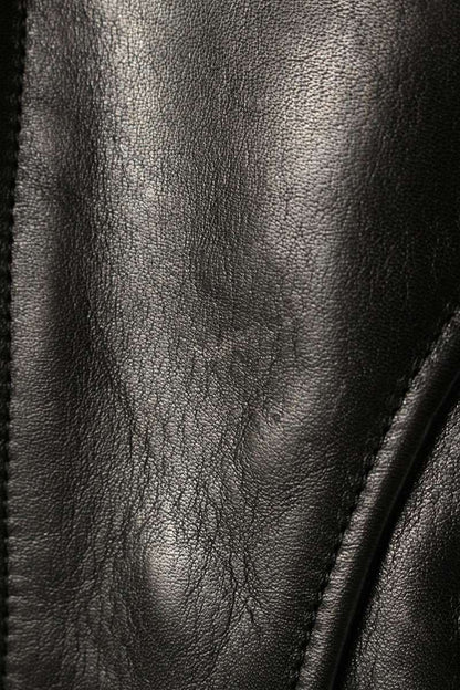 Wacko Maria LEATHER SPORTS JACKET Horsehide Black Size M