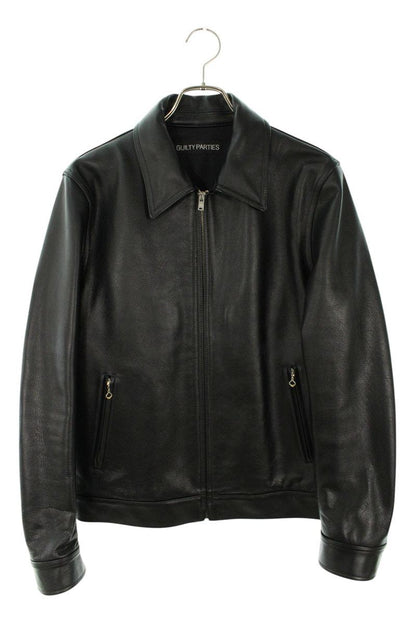 Wacko Maria SINGLE LEATHER RIDERS JKT Jacket Black Size L