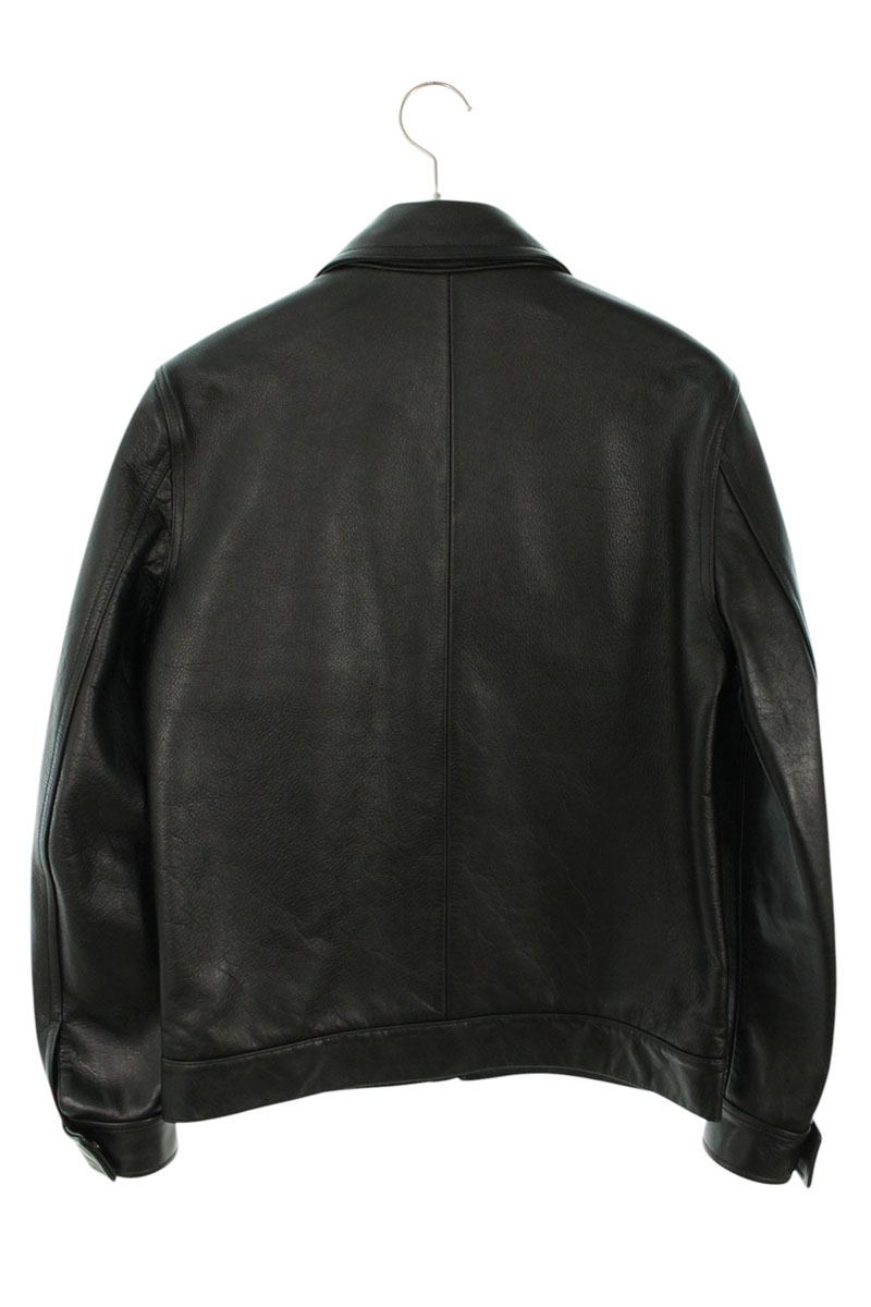 Wacko Maria SINGLE LEATHER RIDERS JKT Jacket Black Size L