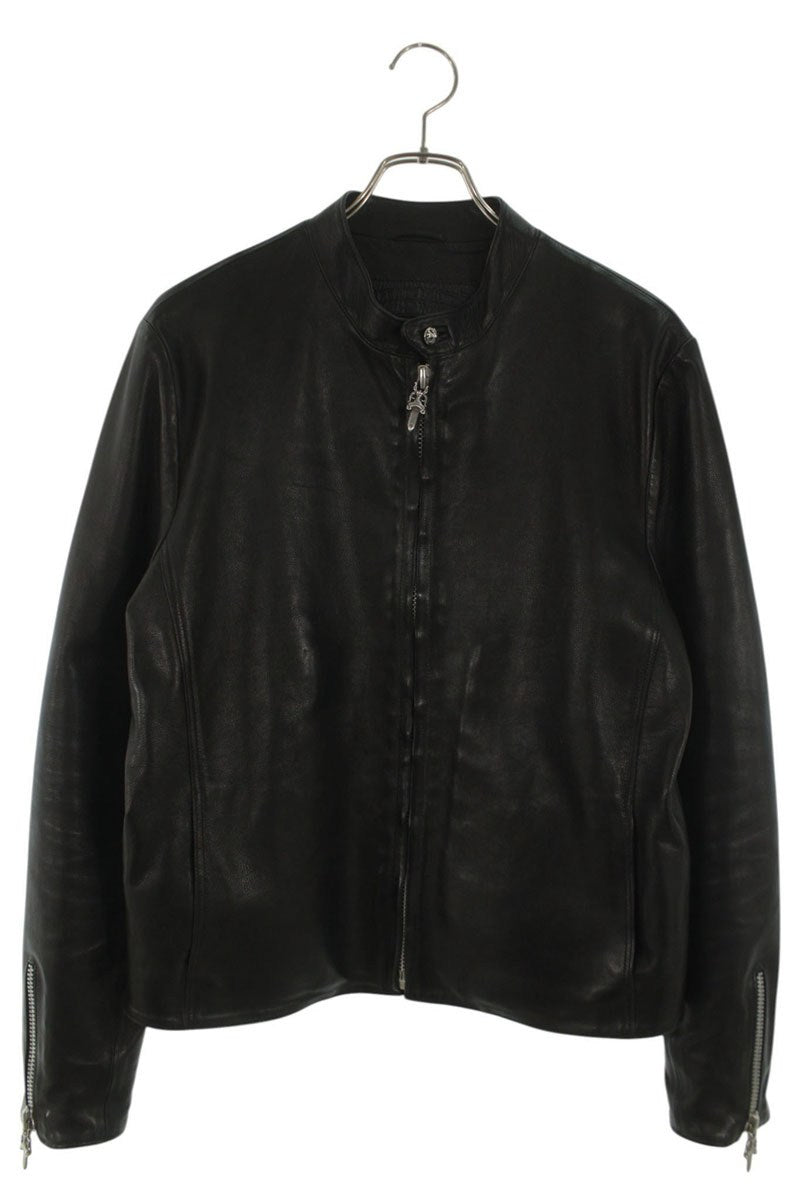 Chrome Hearts RACING2 Dagger Zip Single Riders Jkt Size S