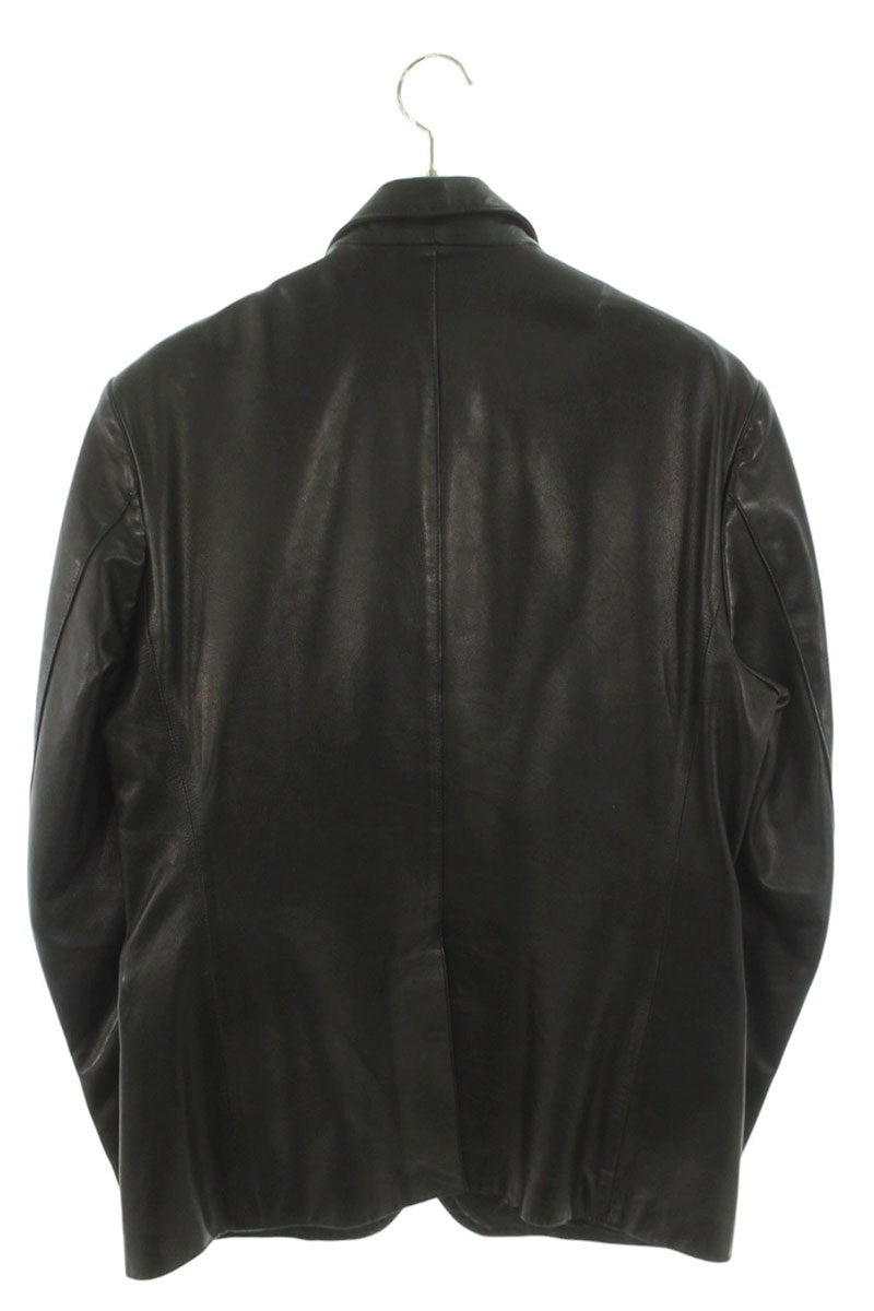 Chrome Hearts Cross Ball 3B Leather Tailored Jacket Size L