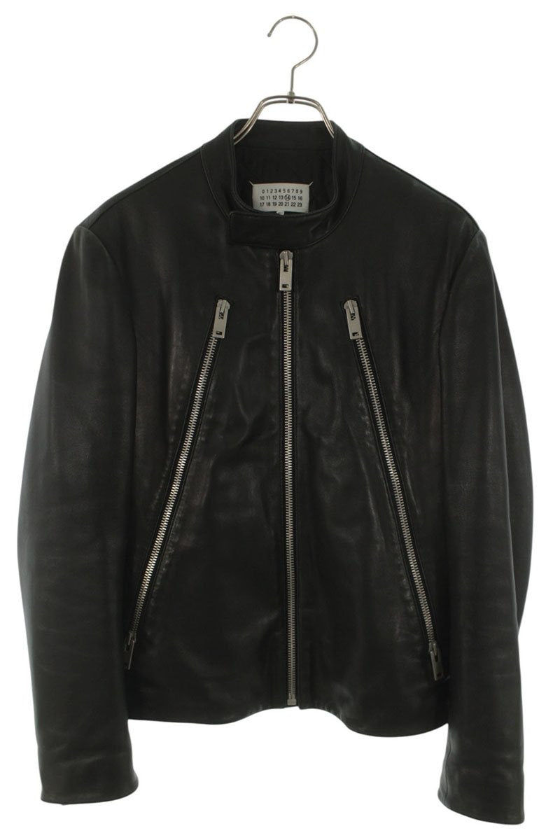 Maison Margiela 16AW 5-Zip Riders Leather Jacket Size XS