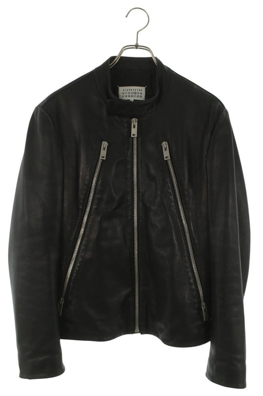 Maison Margiela 16AW 5-Zip Riders Leather Jacket Size XS