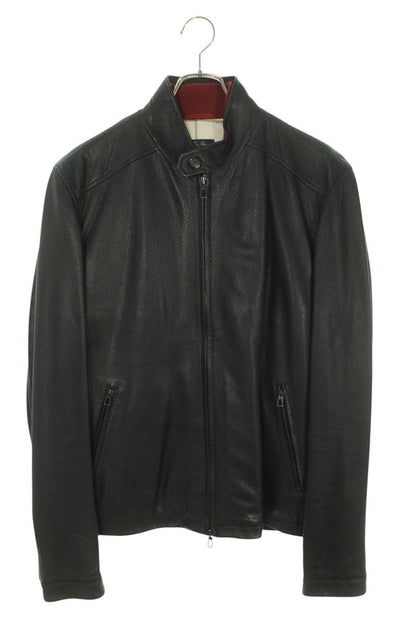 Loro Piana Black Bonded Nylon Single Jacket Size L