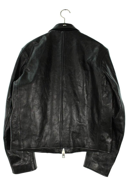 OUR LEGACY Single Leather Mini Jacket Black Size S