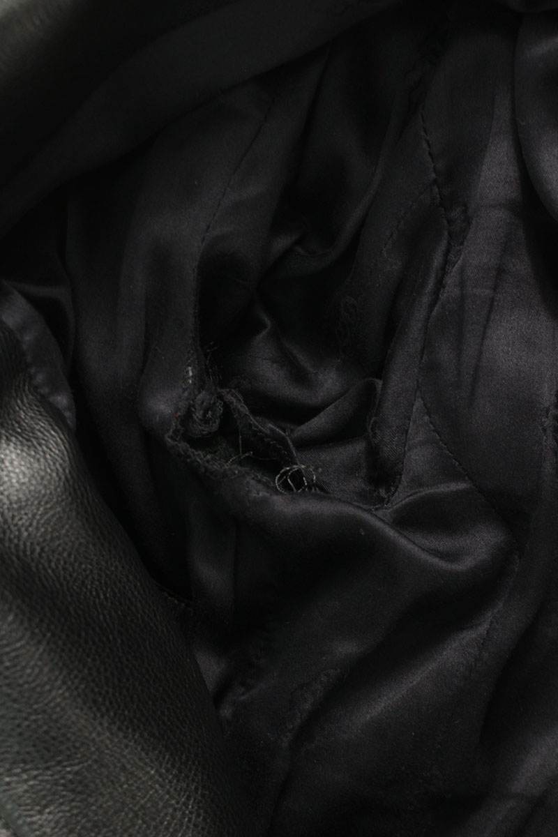 Chrome Hearts JJ DEAN Large Cross Leather Jacket Size S