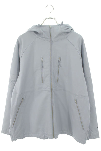 SUPREME 22SS GORE-TEX Leather Jacket Light Blue Size L