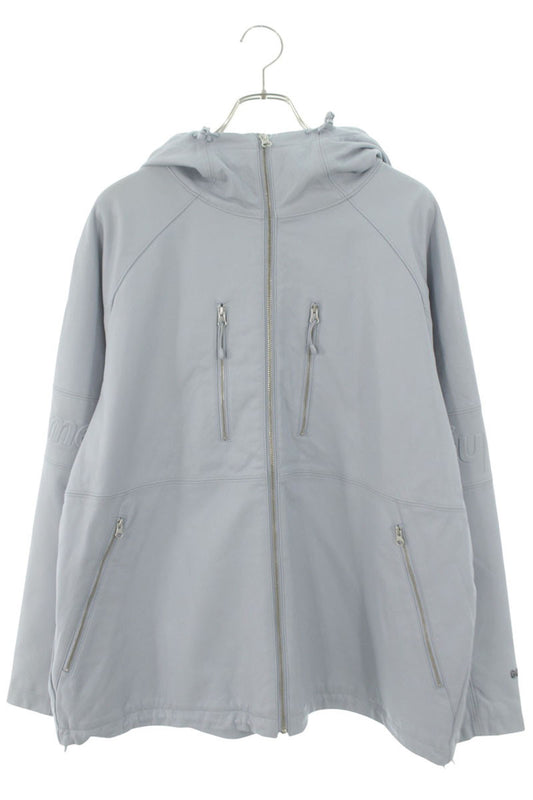 SUPREME 22SS GORE-TEX Leather Jacket Light Blue Size L