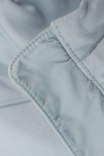 SUPREME 22SS GORE-TEX Leather Jacket Light Blue Size L