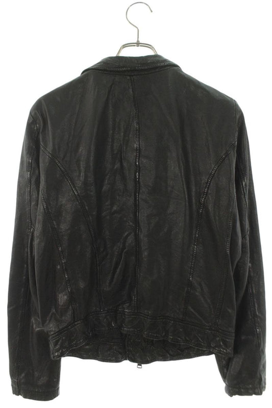 GIORGIO BRATO Black Lamb Leather Jacket Size S