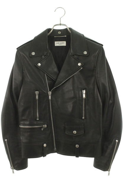 SAINT LAURENT PARIS Classic Motorcycle Leather Size XS