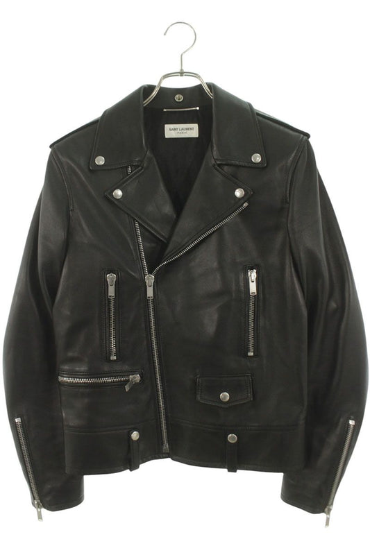 SAINT LAURENT PARIS Classic Motorcycle Leather Size XS