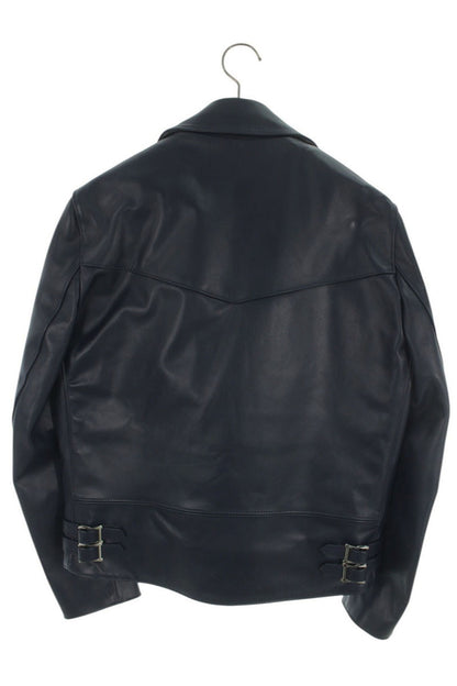 Lewis Leathers 402T Navy Red Horsehide Rider Jacket Size XS