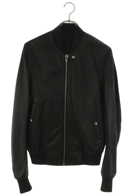 Rick Owens 23SS Classic Lambskin Flight Bomber Jacket Size S