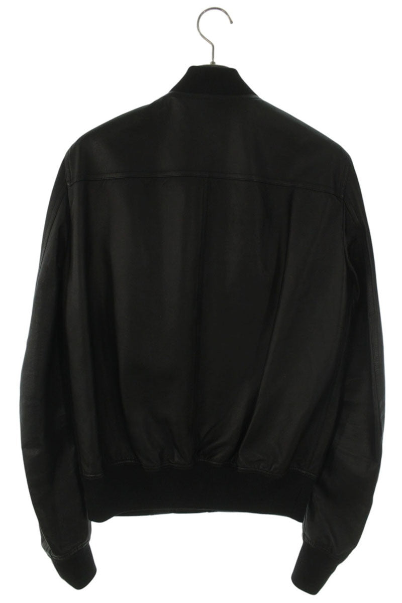 Rick Owens 23SS Classic Lambskin Flight Bomber Jacket Size S