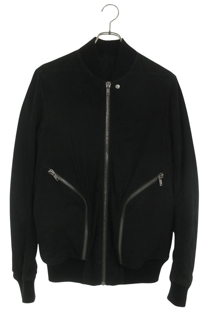 Rick Owens 26AW Hazier Flight Lamb Leather Jacket Size 44