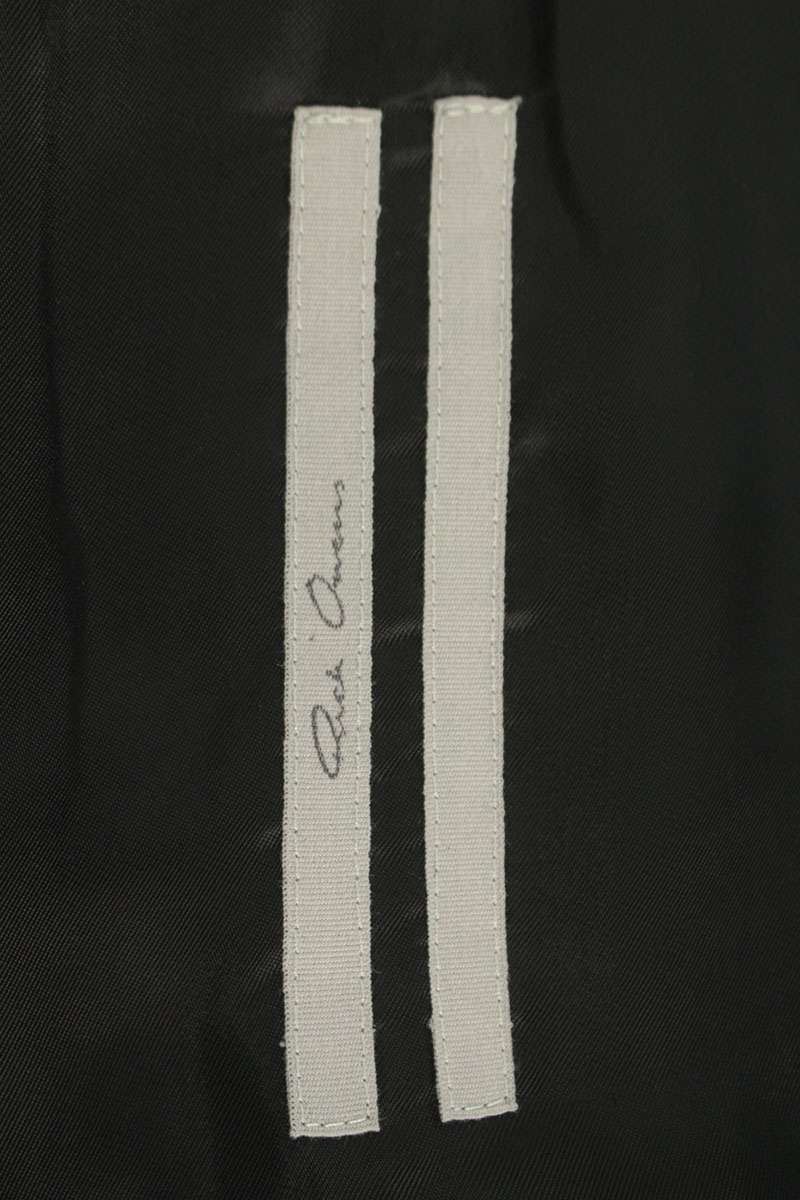Rick Owens 26AW Haser Flight Leather Jacket Black Size 48