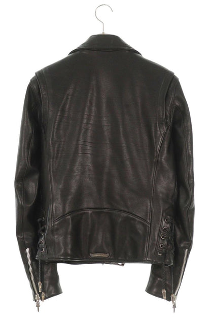 Chrome Hearts JJ DEAN Dagger Zip Rider Jacket Black Size M