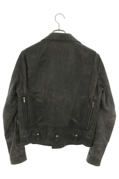 Rick Owens 25SS BAUHAUS STOOGES Faded Leather Jacket Size 48