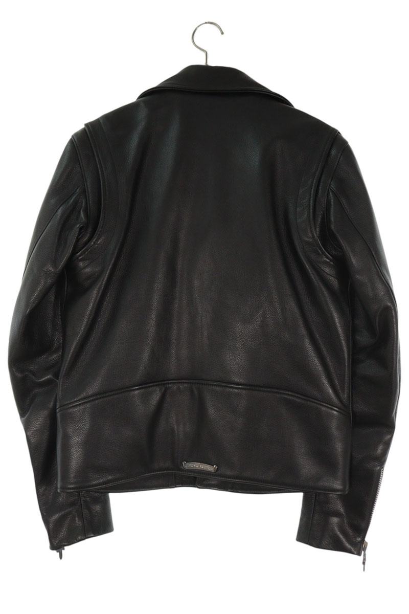 Chrome Hearts BASIC MOTO Dagger Zip Riders Leather Size S