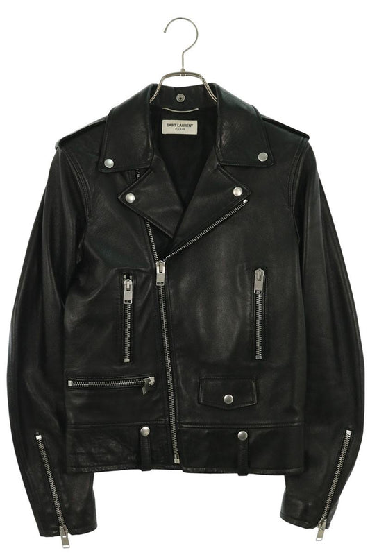 SAINT LAURENT PARIS Classic Moto Leather Jkt Size XS