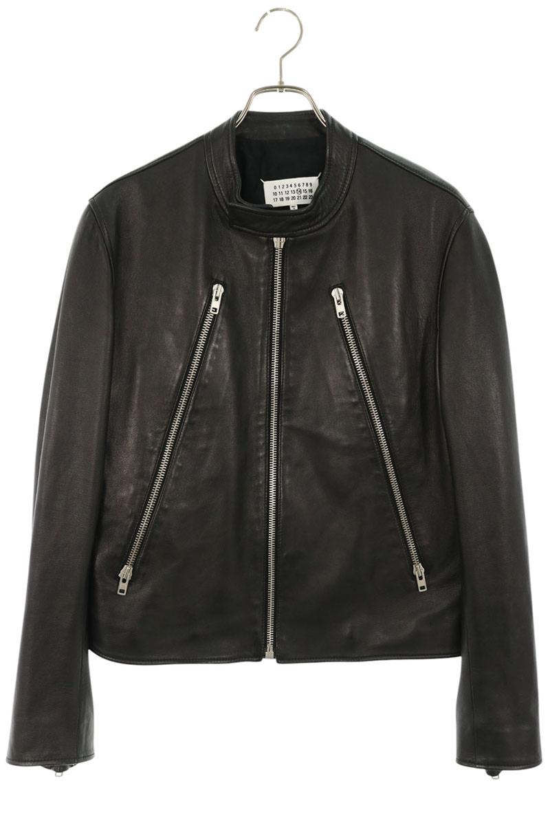 Maison Margiela Hachi-no-ji Rider Leather Jacket Size 48