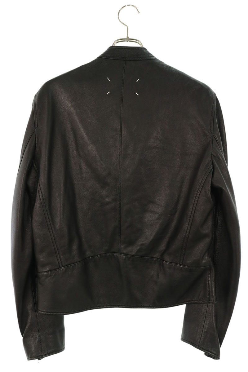 Maison Margiela Hachi-no-ji Rider Leather Jacket Size 48