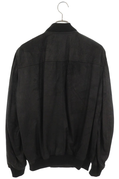 Rick Owens Bauhaus Flight Lambskin Jacket Black Size 50