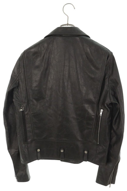 Rick Owens Bauhaus Double Cowhide Jacket Black Size 48