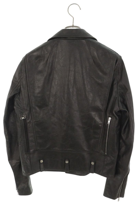 Rick Owens Bauhaus Double Cowhide Jacket Black Size 48