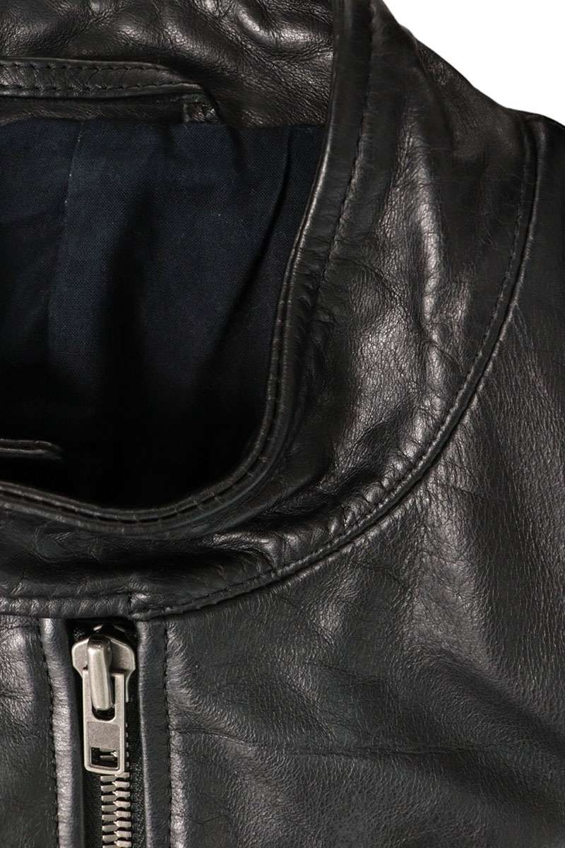Maison Martin Margiela 11AW Hanoji Cow Jacket Black Size 46