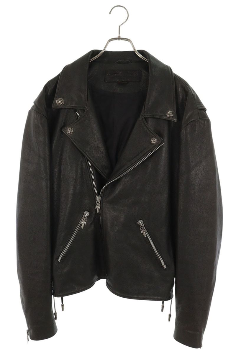 Chrome Hearts Large Star Dagger Zip Jacket Black Size XXXL
