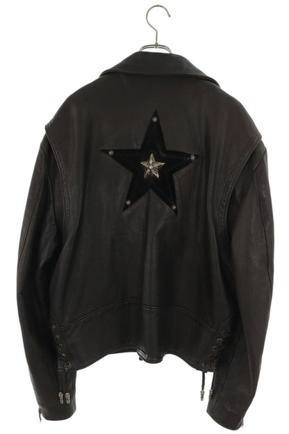 Chrome Hearts Large Star Dagger Zip Jacket Black Size XXXL
