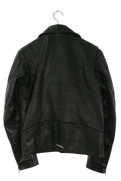 Chrome Hearts BASIC MOTO Dagger Zip Leather Jacket Size S