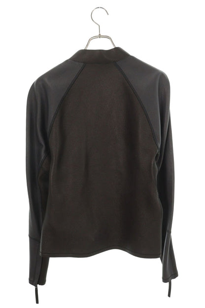GUCCI 26AW Grainy Zip Jacket Black/Gray Size 52