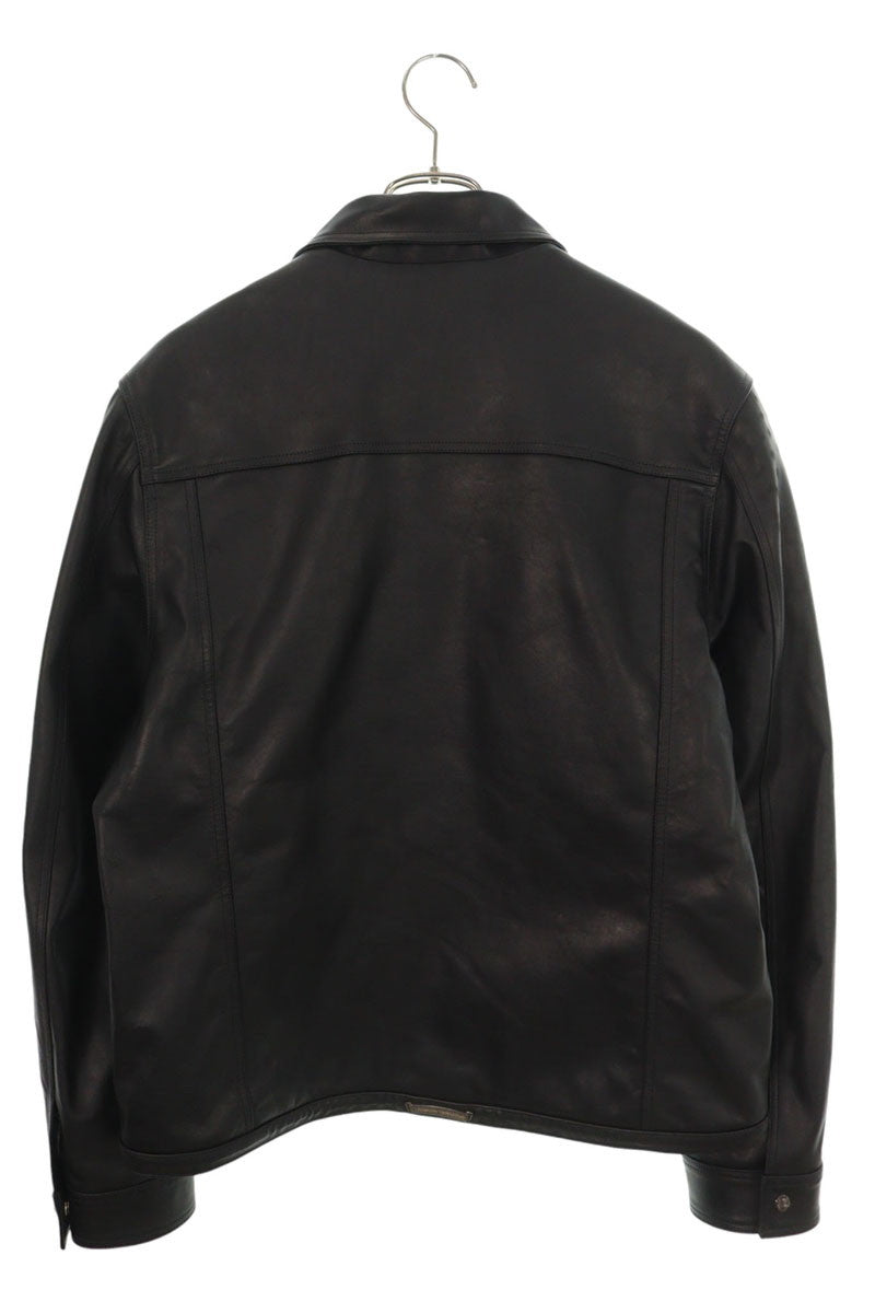 Chrome Hearts WHIP LUSH Cross Ball Leather Jacket Size M
