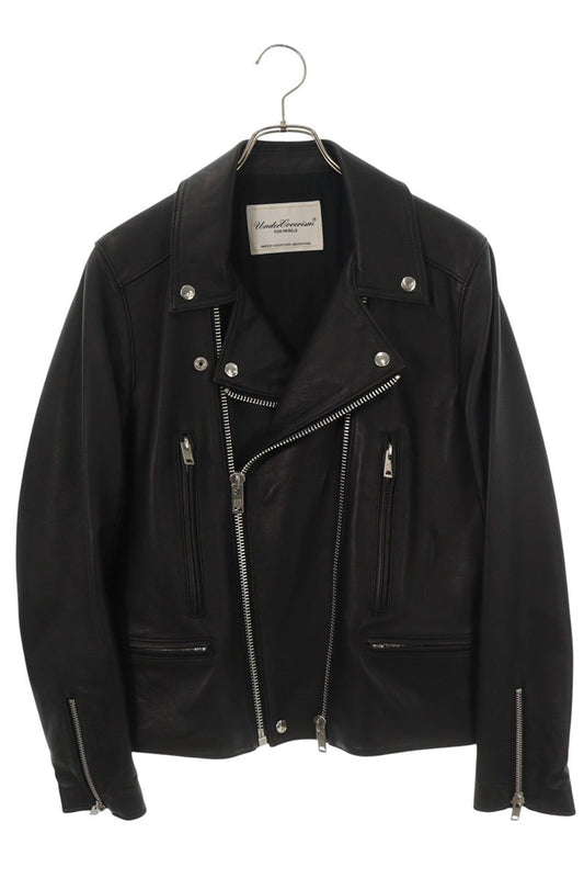 UNDERCOVER Double Riders Leather Jacket Black Size 2
