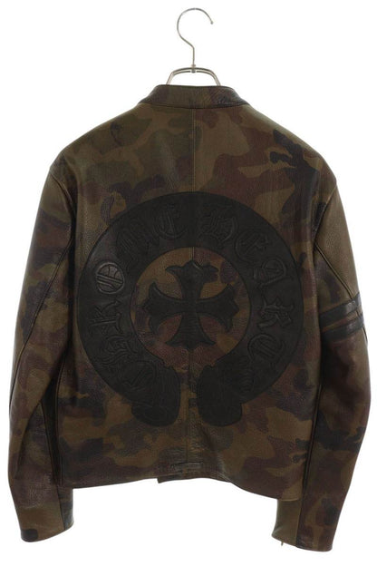 Chrome Hearts Racing 2 Cross Patch Camo Jacket Size S