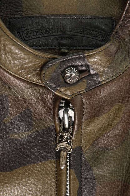 Chrome Hearts Racing 2 Cross Patch Camo Jacket Size S