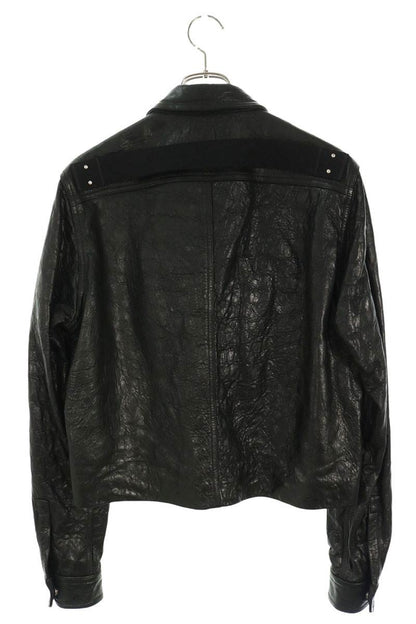 Rick Owens 26AW ALICE JKT Leather Jacket Black Size 44