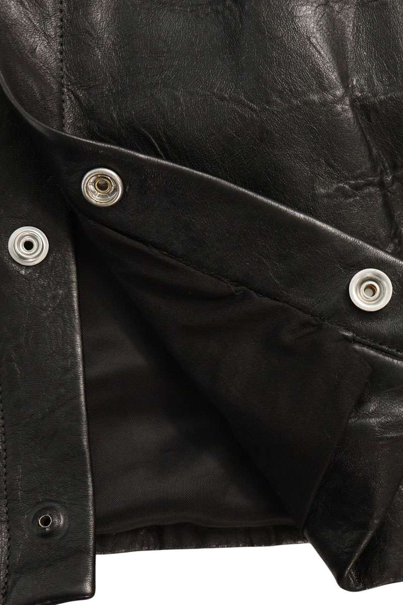 Rick Owens FW26 ALICE Lamb Leather Jacket Size 50