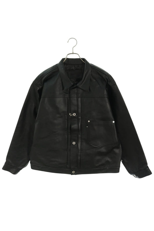 FINDERS KEEPERS x a-l Type One T-Back Horsehide Leather Jacket Size L
