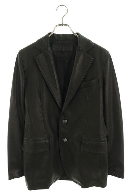 Chrome Hearts Cross Ball 2B Tailored Leather Jacket Size S