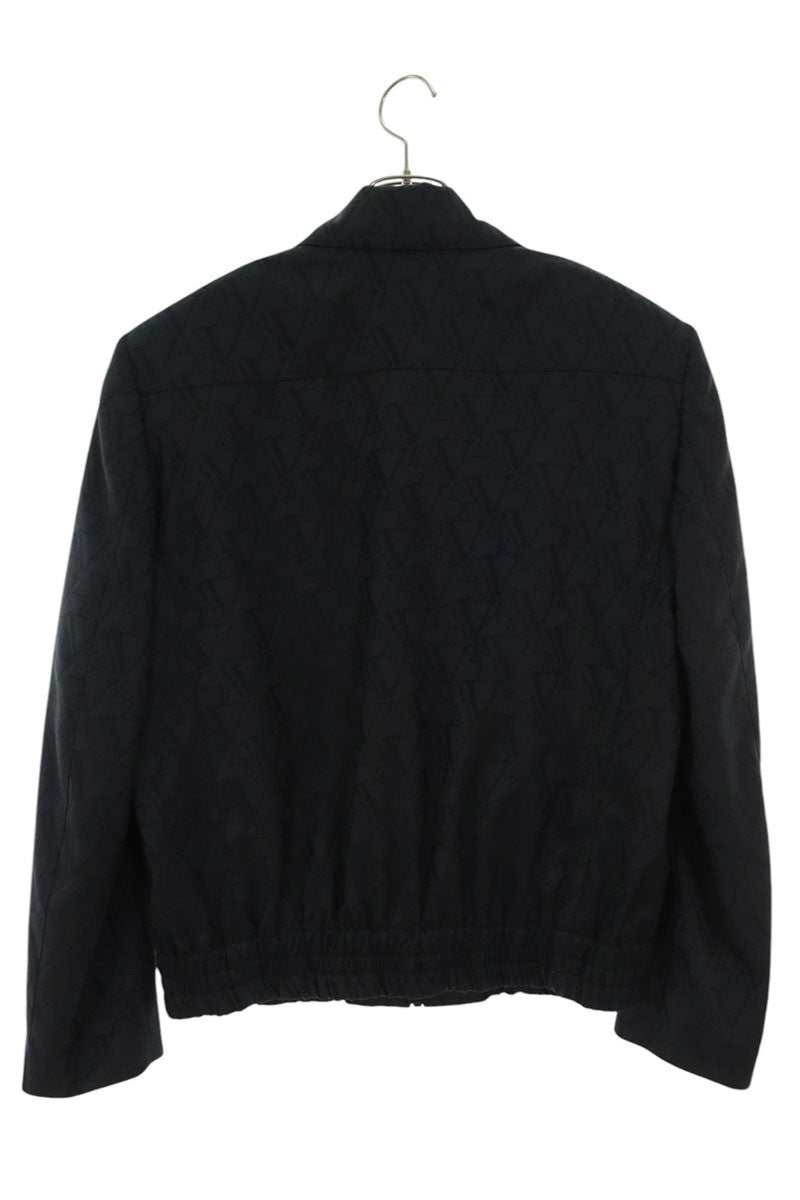 LOUISVUITTON 24AW Logo Pattern Tailored Wool Blouson Size M